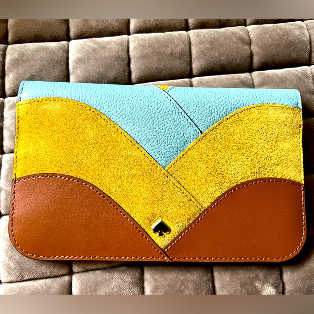 NWOT Kate Spade Nadine Color-block Wallet